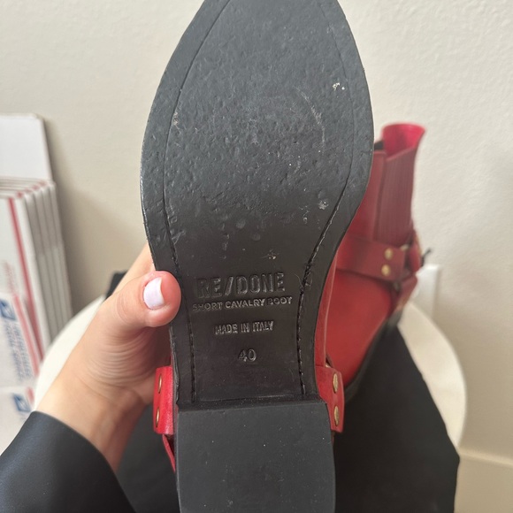 Re/Done Short Cavalry Boot - Picture 4 of 7